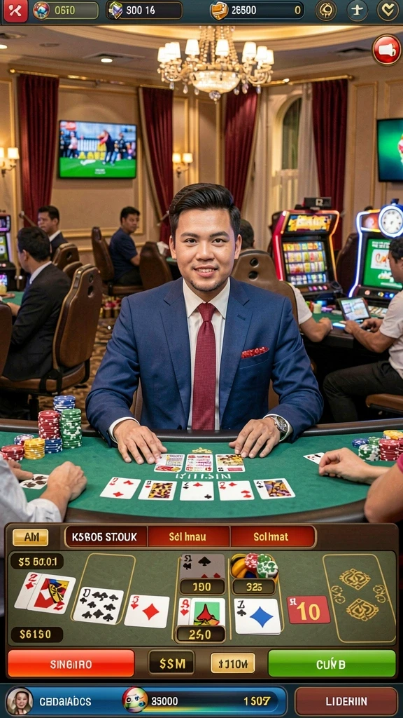 6cf - Tampilan menu utama yang menarik dan mudah digunakan.