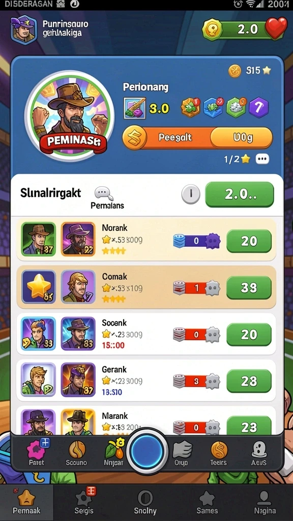 bolagila - Mode multiplayer yang seru dan interaktif.