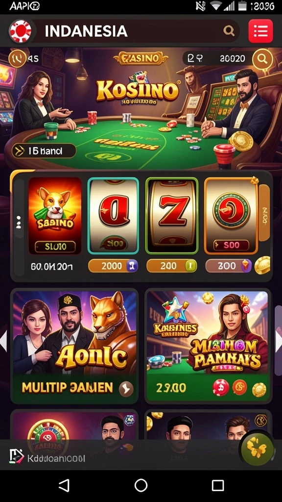 dora77 - Tampilan antarmuka yang user-friendly dan menarik.