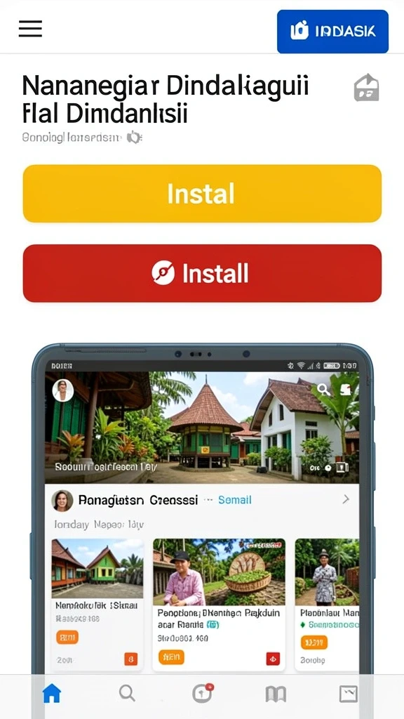 idnseru - Fitur komunitas yang memungkinkan interaksi antar pemain.