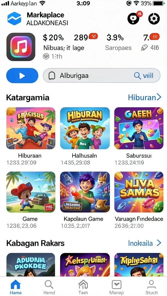 kilauwin - Antarmuka pengguna yang ramah dan intuitif.