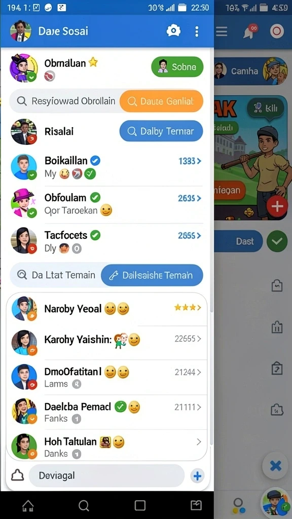 rejekigames - Tampilan antarmuka yang menarik dan mudah digunakan.